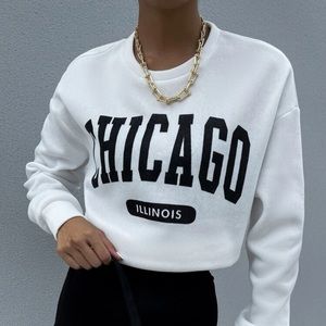 Chicago white Sweatshirt